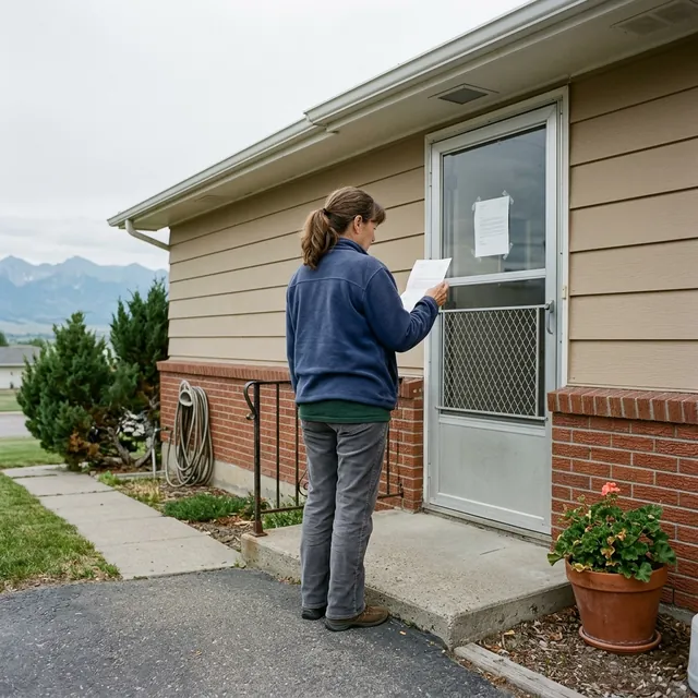 Montana property facing back taxes and a tax lien